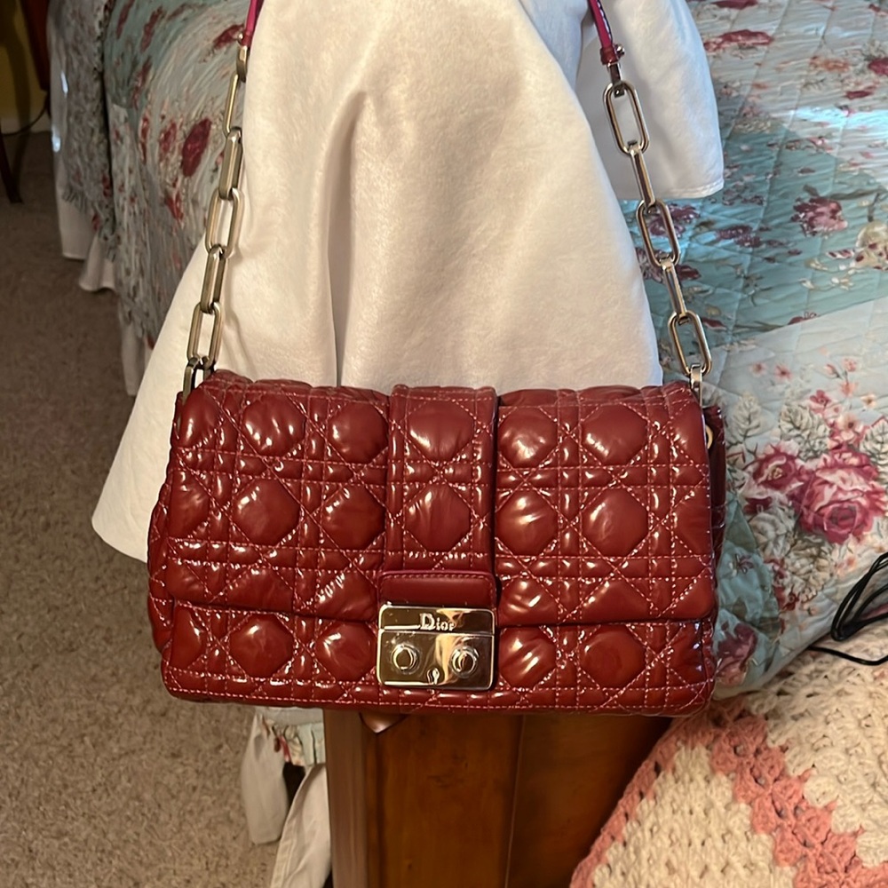 Dior Shoulder Bag with Elegant Structure like new condition